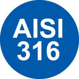 Available in AISI 316